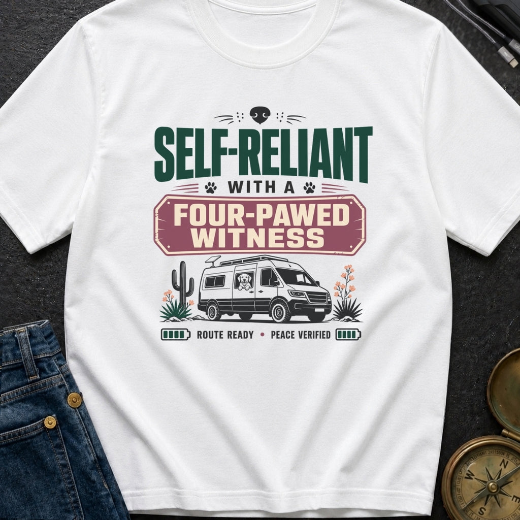 Four Pawed Witness - T-Shirt
