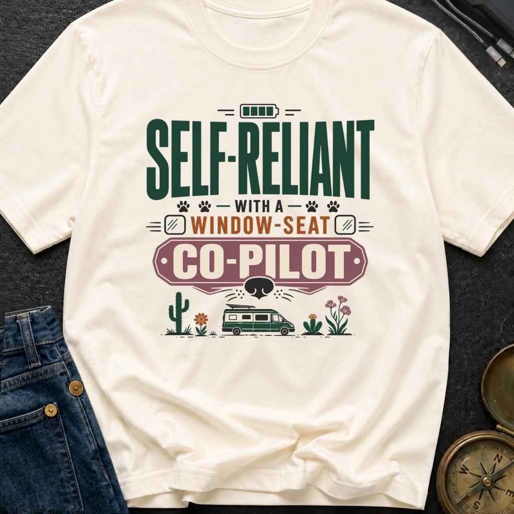 Self Reliant Paw Pilot - T-Shirt