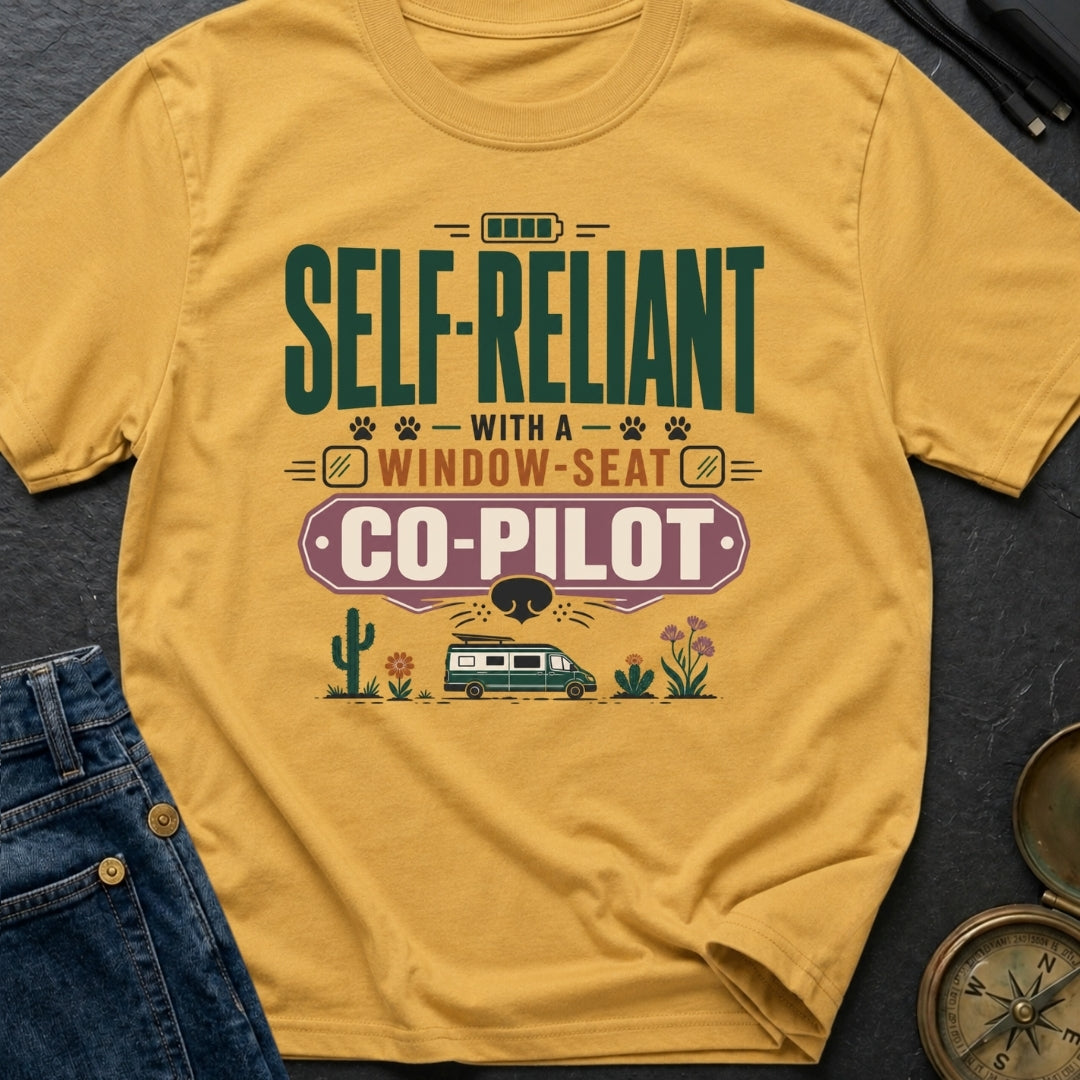 Self Reliant Paw Pilot - T-Shirt
