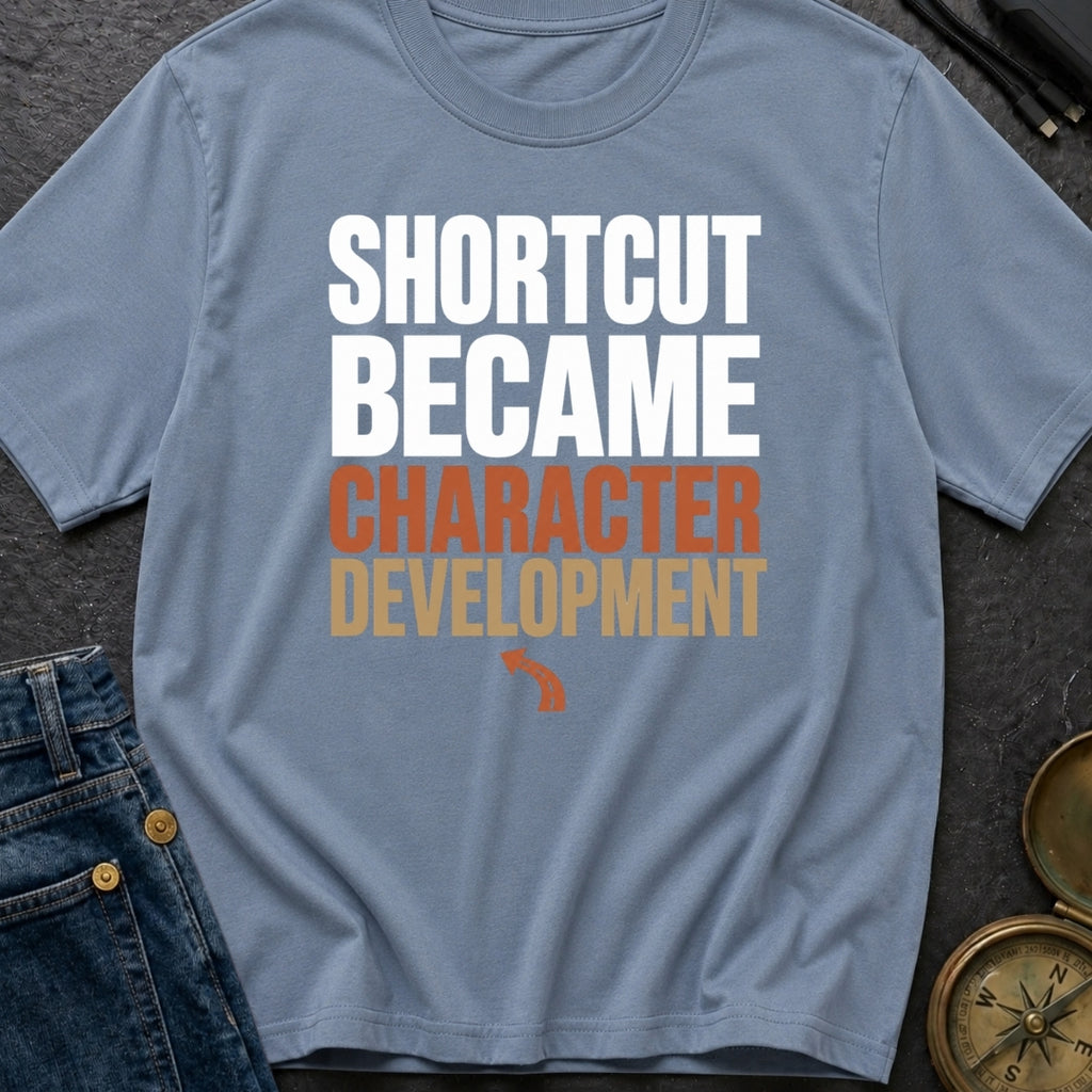 Shortcut Became Character Development - T-Shirt
