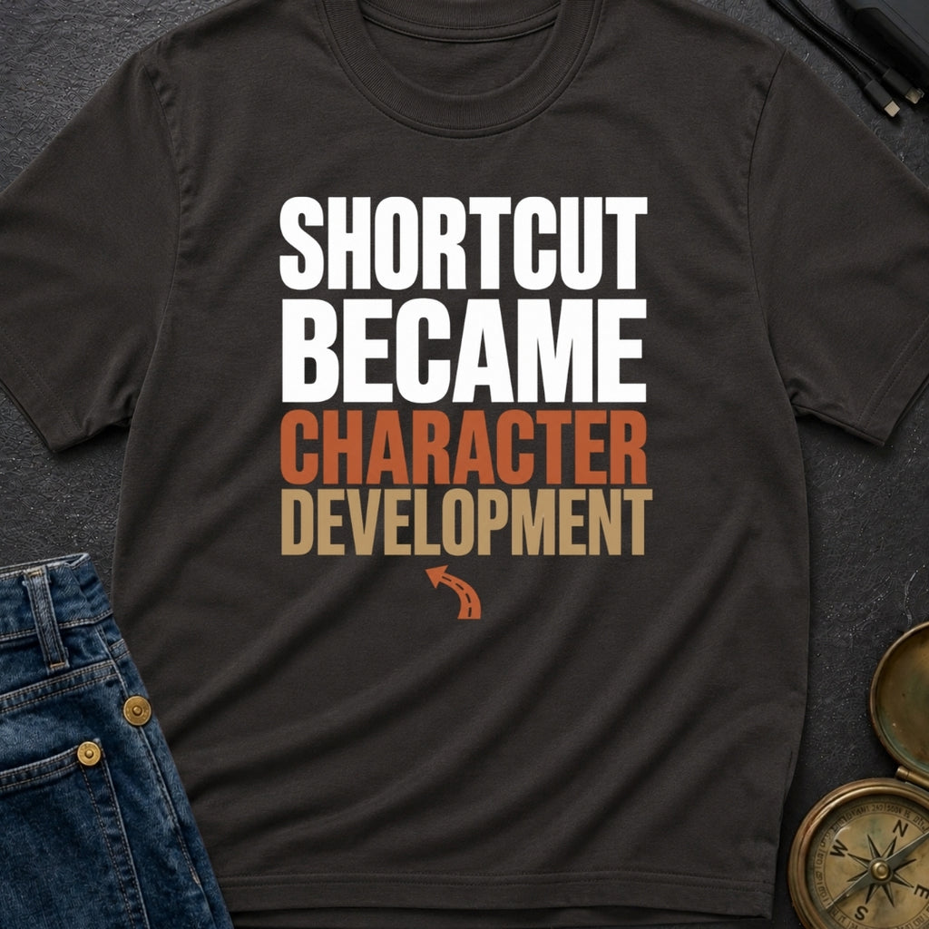 Shortcut Became Character Development - T-Shirt