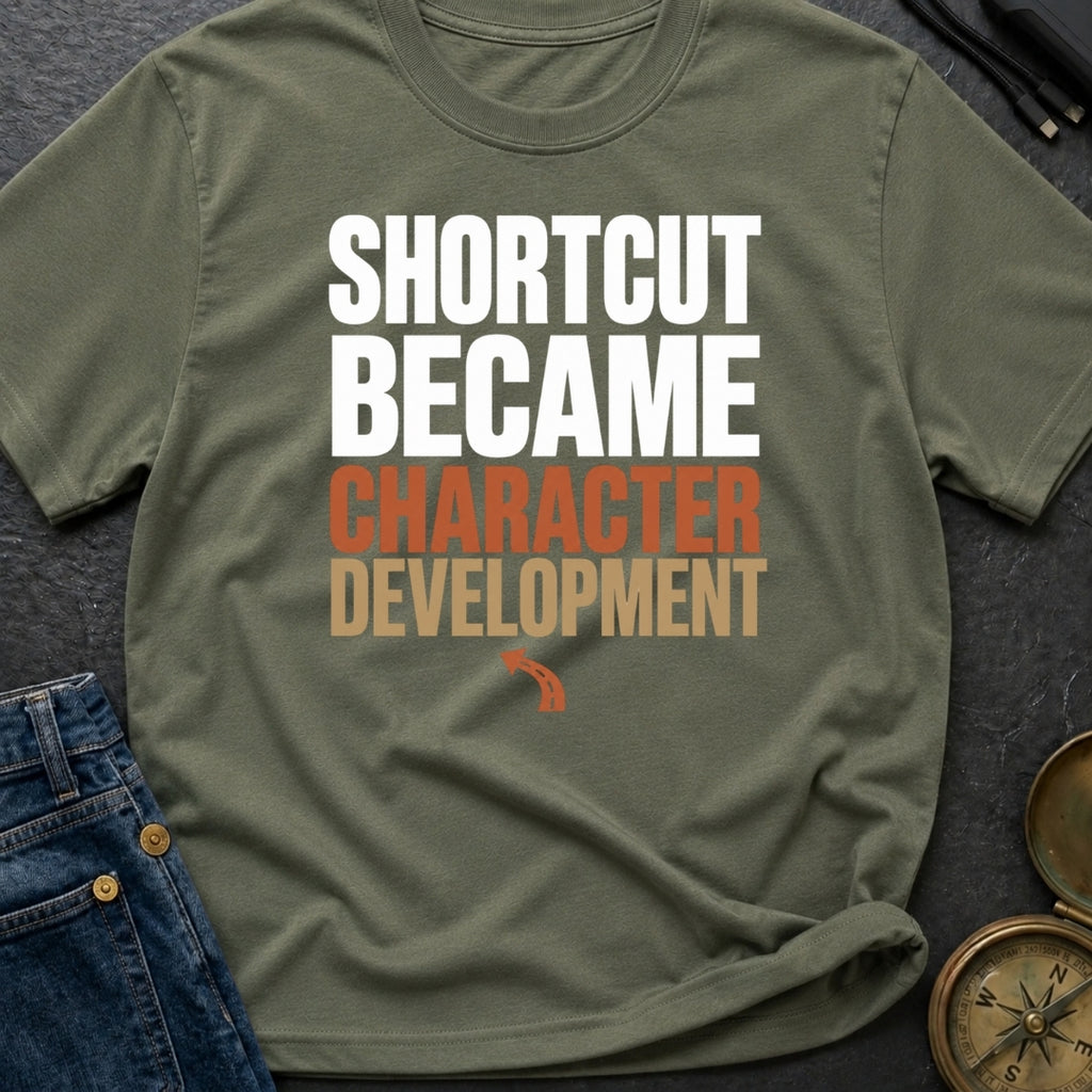 Shortcut Became Character Development - T-Shirt