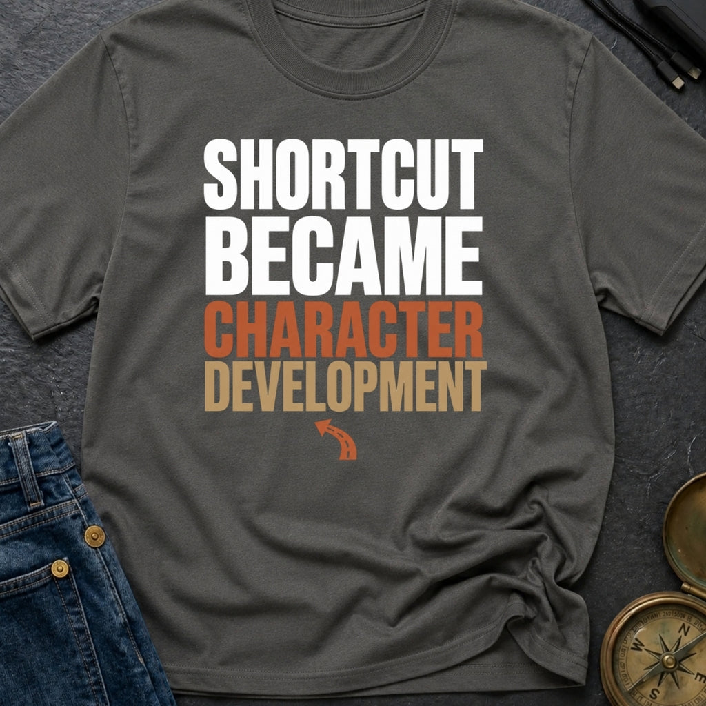 Shortcut Became Character Development - T-Shirt
