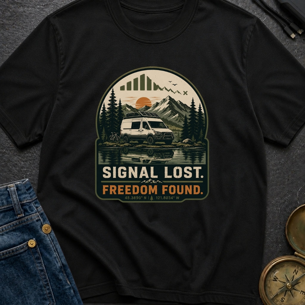 Lost Signal Found Freedom - T-Shirt
