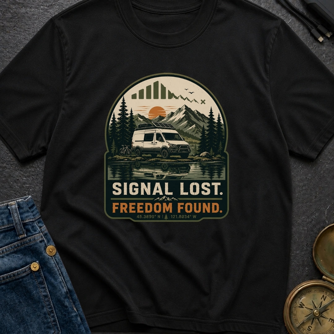 Lost Signal Found Freedom - T-Shirt