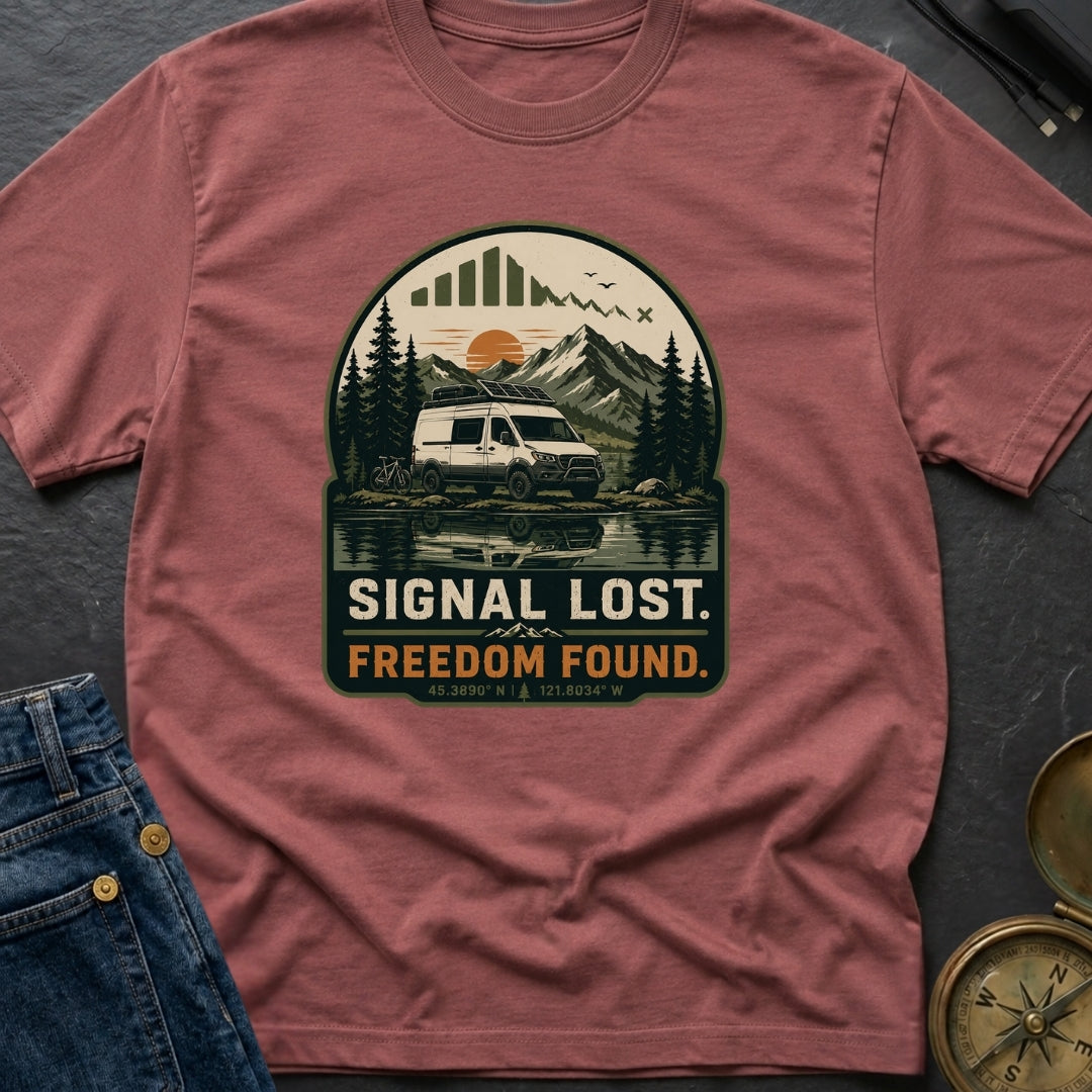 Lost Signal Found Freedom - T-Shirt