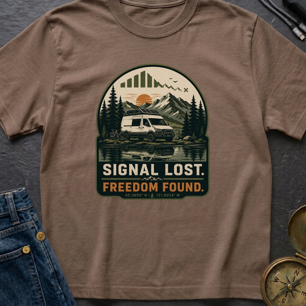 Lost Signal Found Freedom - T-Shirt