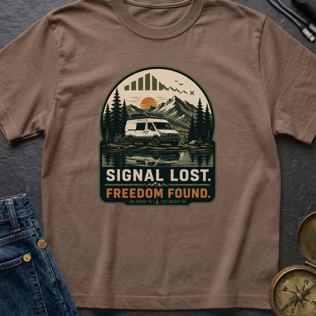 Lost Signal Found Freedom - T-Shirt