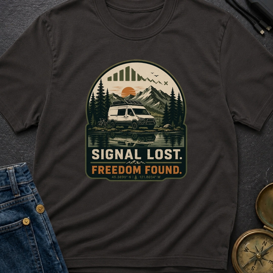 Lost Signal Found Freedom - T-Shirt