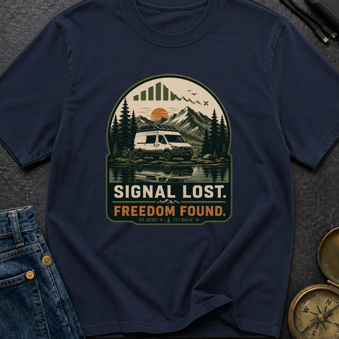 Lost Signal Found Freedom - T-Shirt