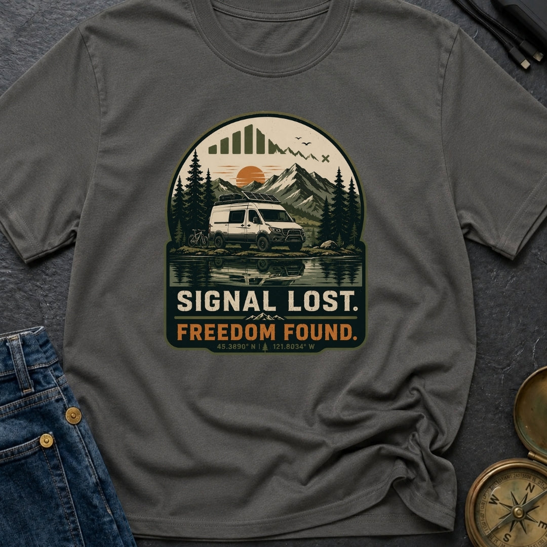 Lost Signal Found Freedom - T-Shirt