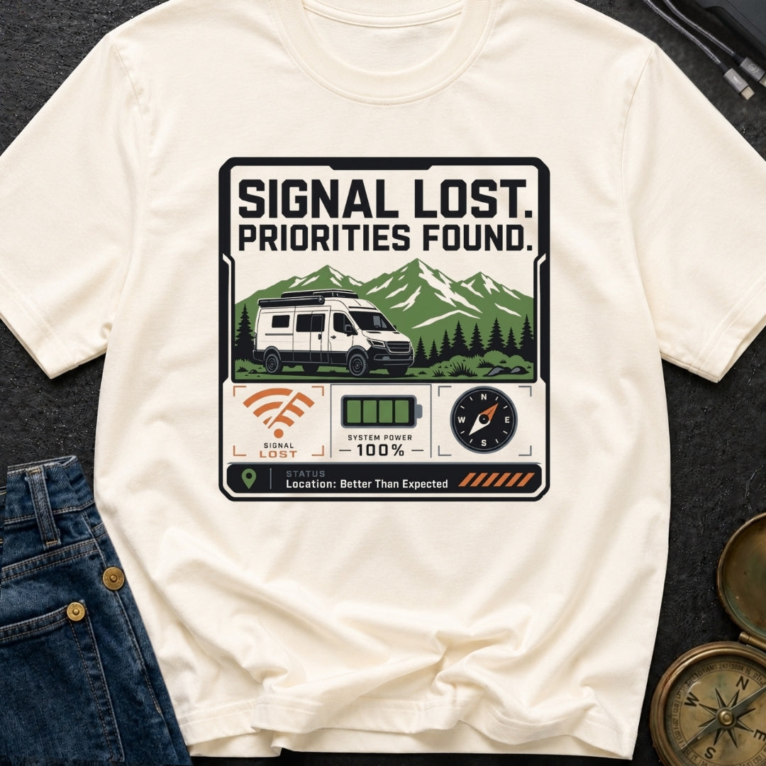 Signal Lost Bliss - T-Shirt