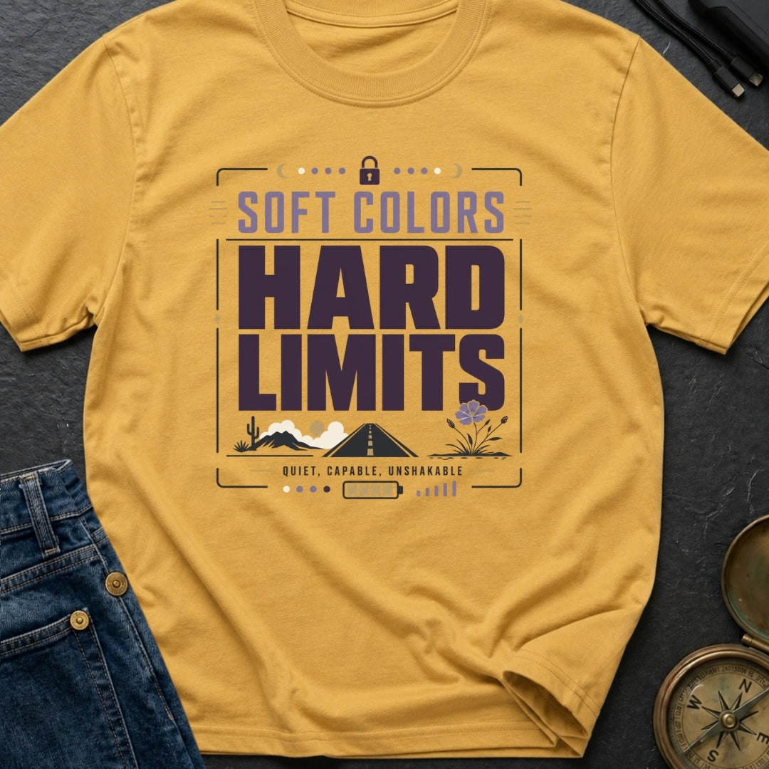 Soft Tones Hard Limits - T-Shirt