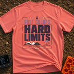 Soft Tones Hard Limits - T-Shirt in Watermelon - A graphic design featuring the text 'SOFT COLORS' above large block...