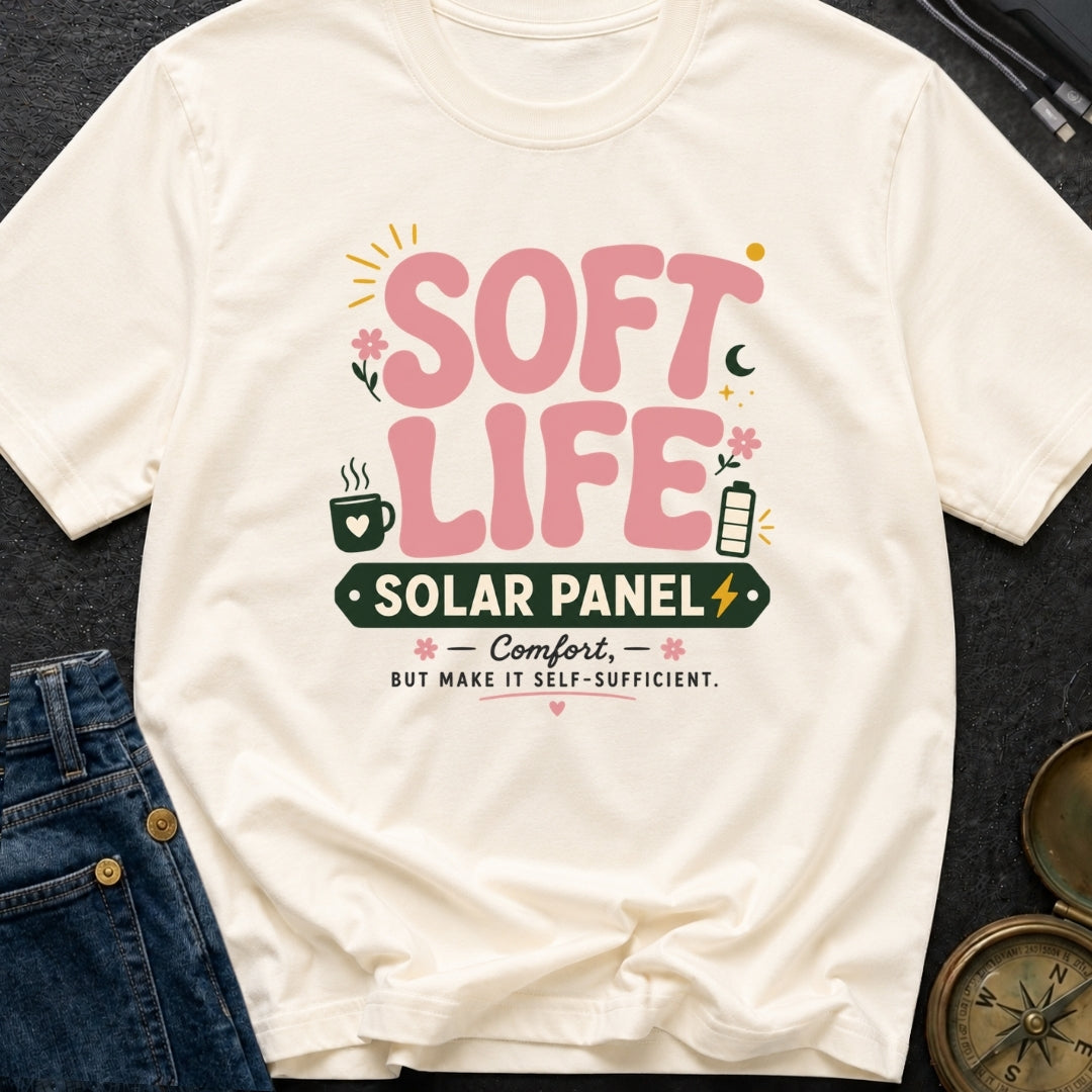 Powered By Soft Life - T-Shirt