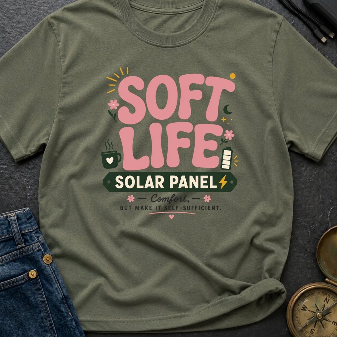 Powered By Soft Life - T-Shirt