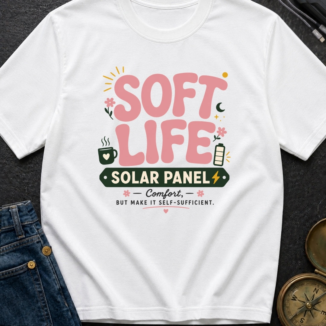 Powered By Soft Life - T-Shirt