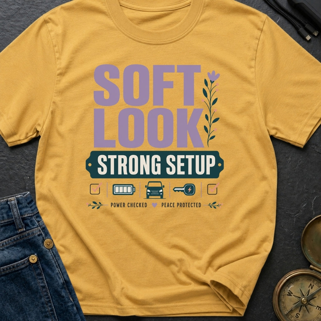 Soft Look Hard Wired - T-Shirt