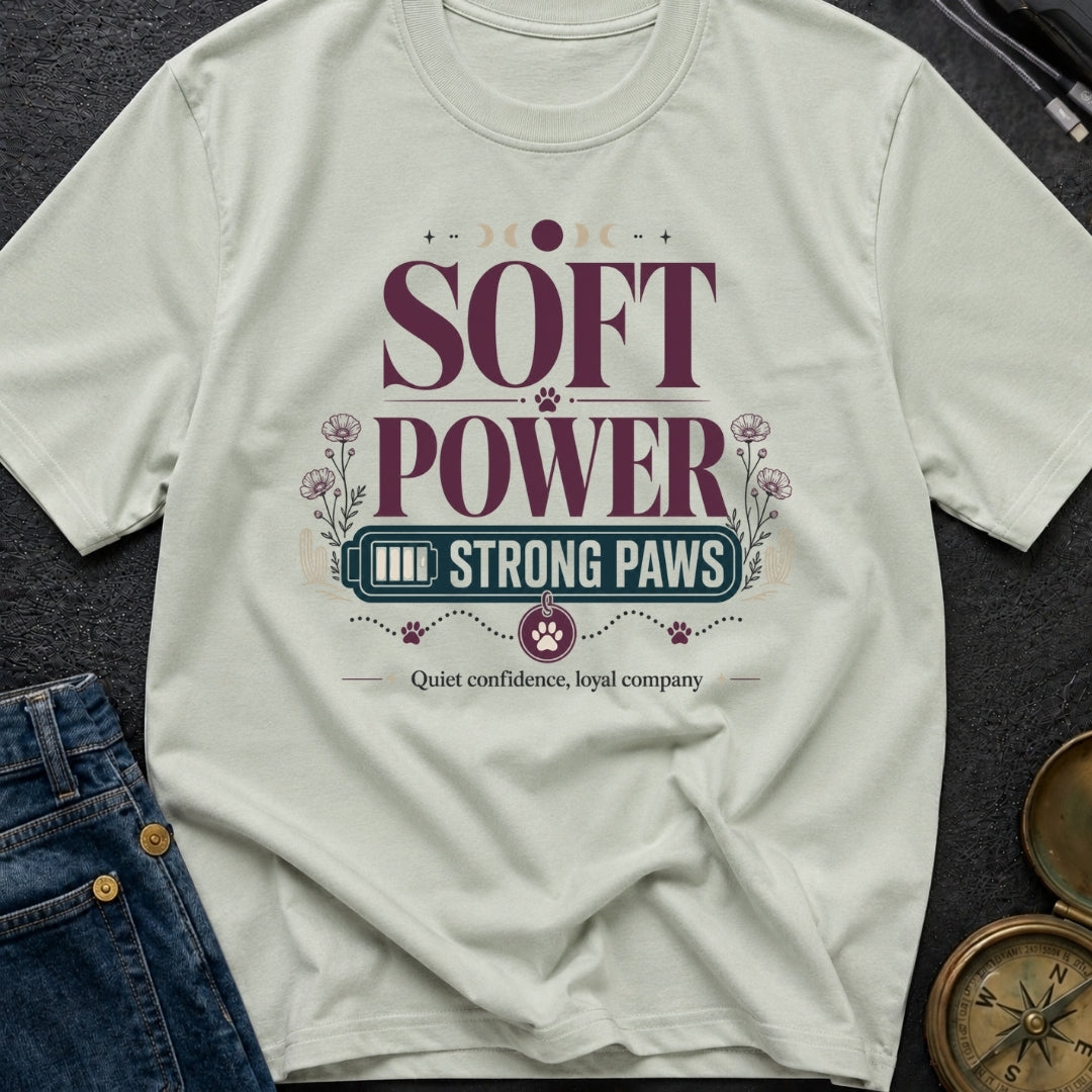 Soft Power Strong Paws - T-Shirt