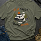 Solar Charged Socially Done - T-Shirt