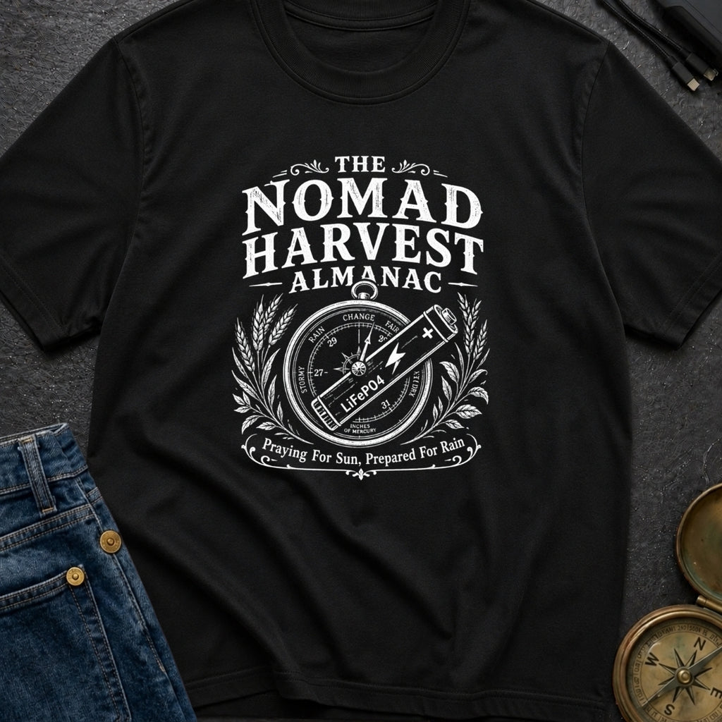 Old Solar Farmers Almanac - T-Shirt