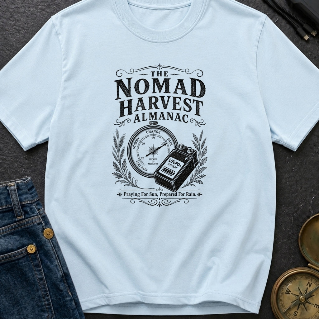 Old Solar Farmers Almanac - T-Shirt