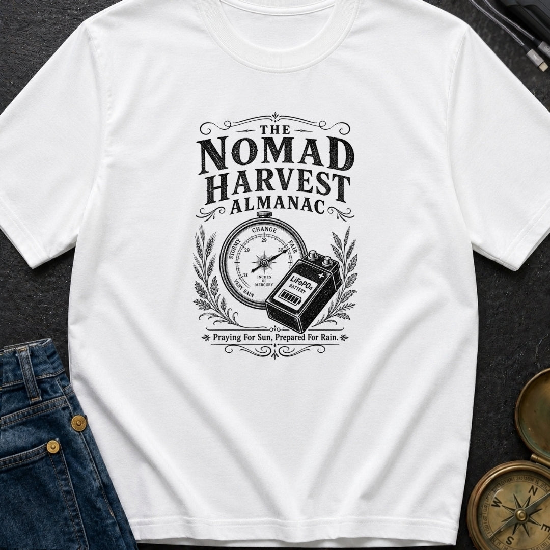 Old Solar Farmers Almanac - T-Shirt