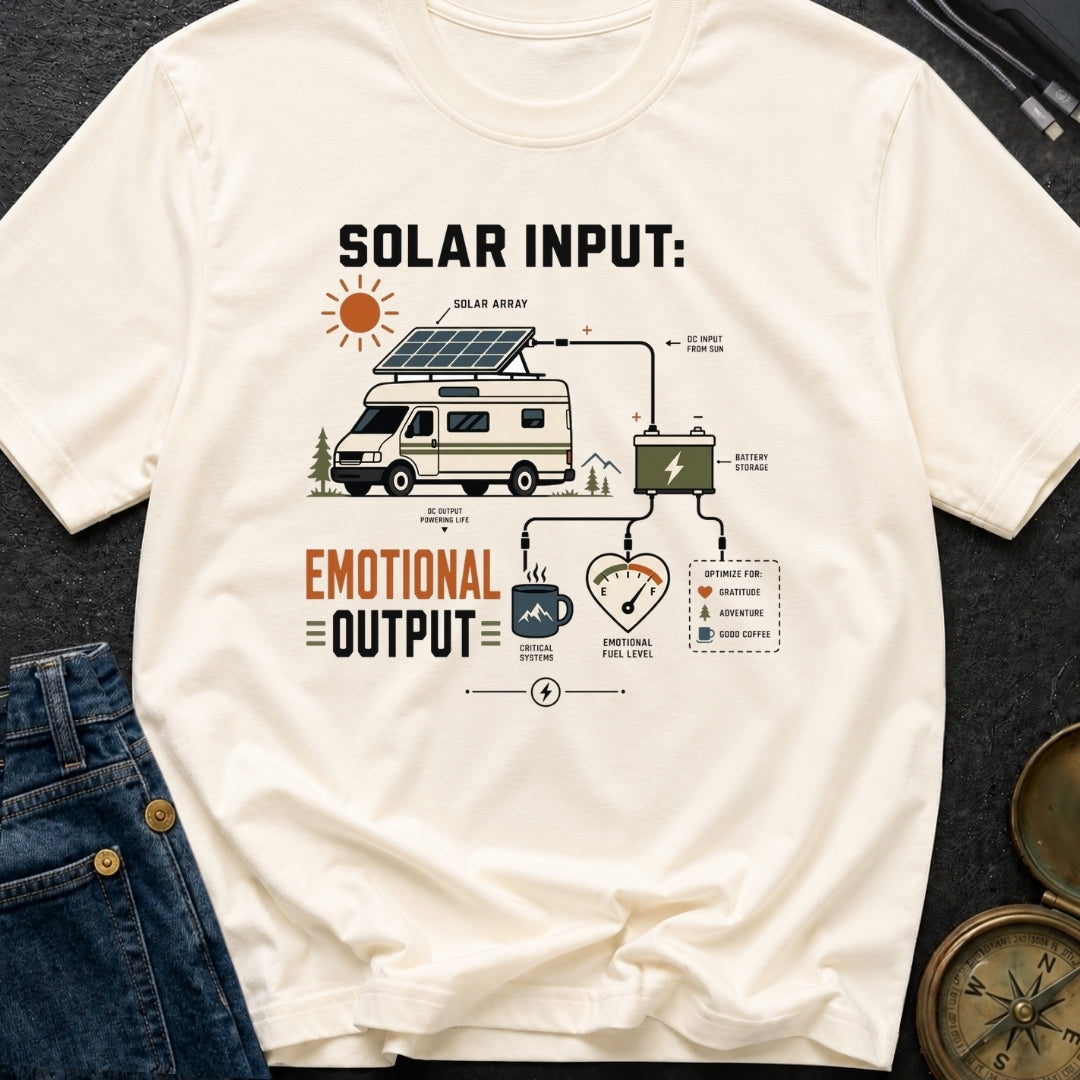 Solar Powered Feelings - T-Shirt