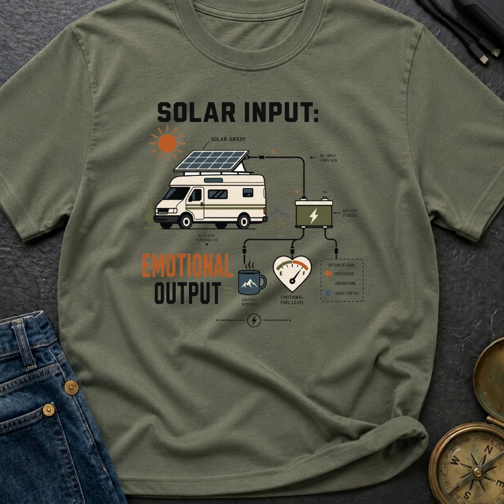 Solar Powered Feelings - T-Shirt
