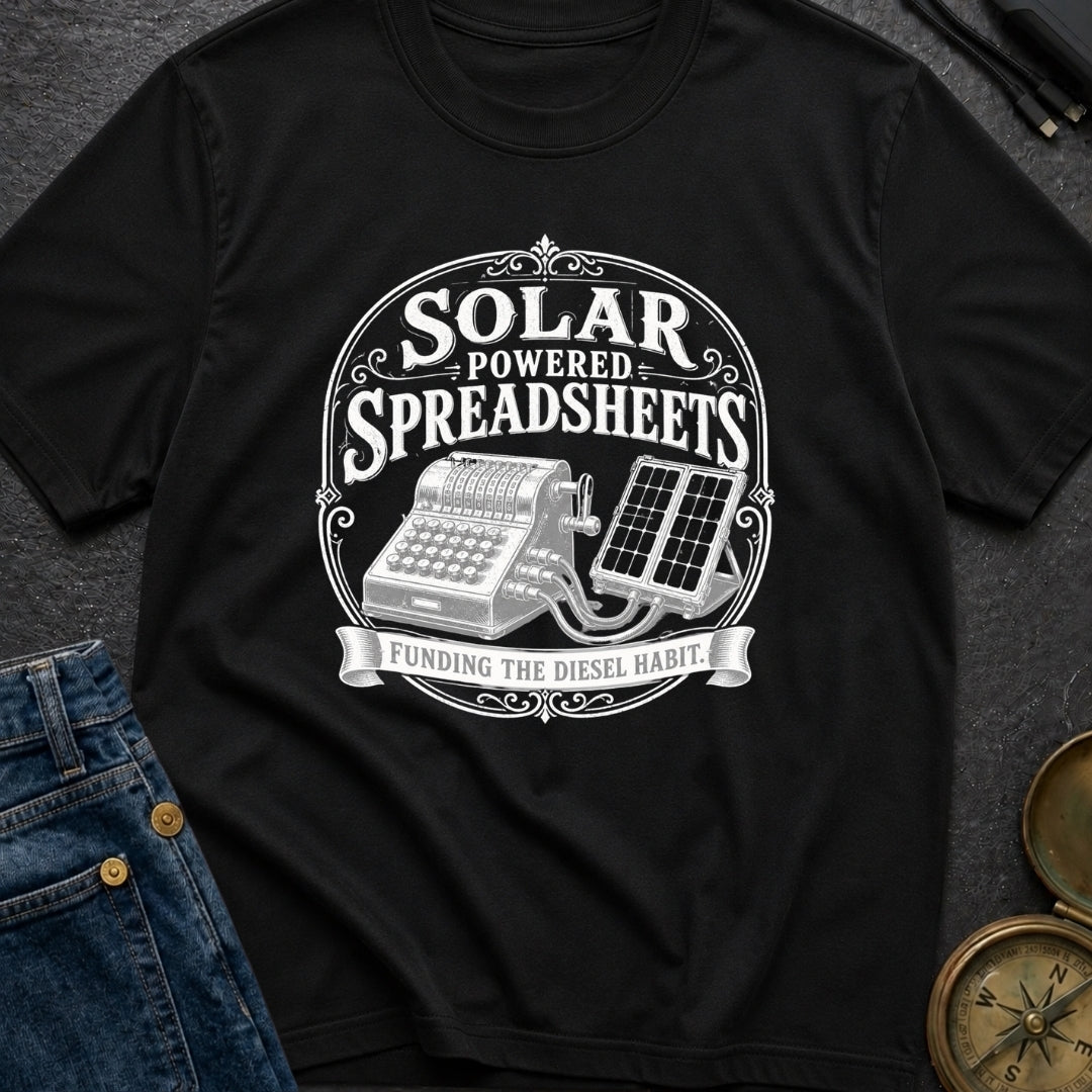 Solar Powered Pivot Tables - T-Shirt