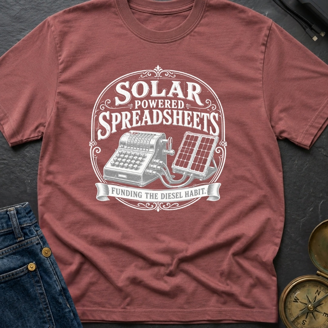 Solar Powered Pivot Tables - T-Shirt