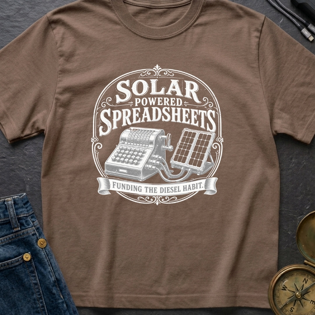Solar Powered Pivot Tables - T-Shirt