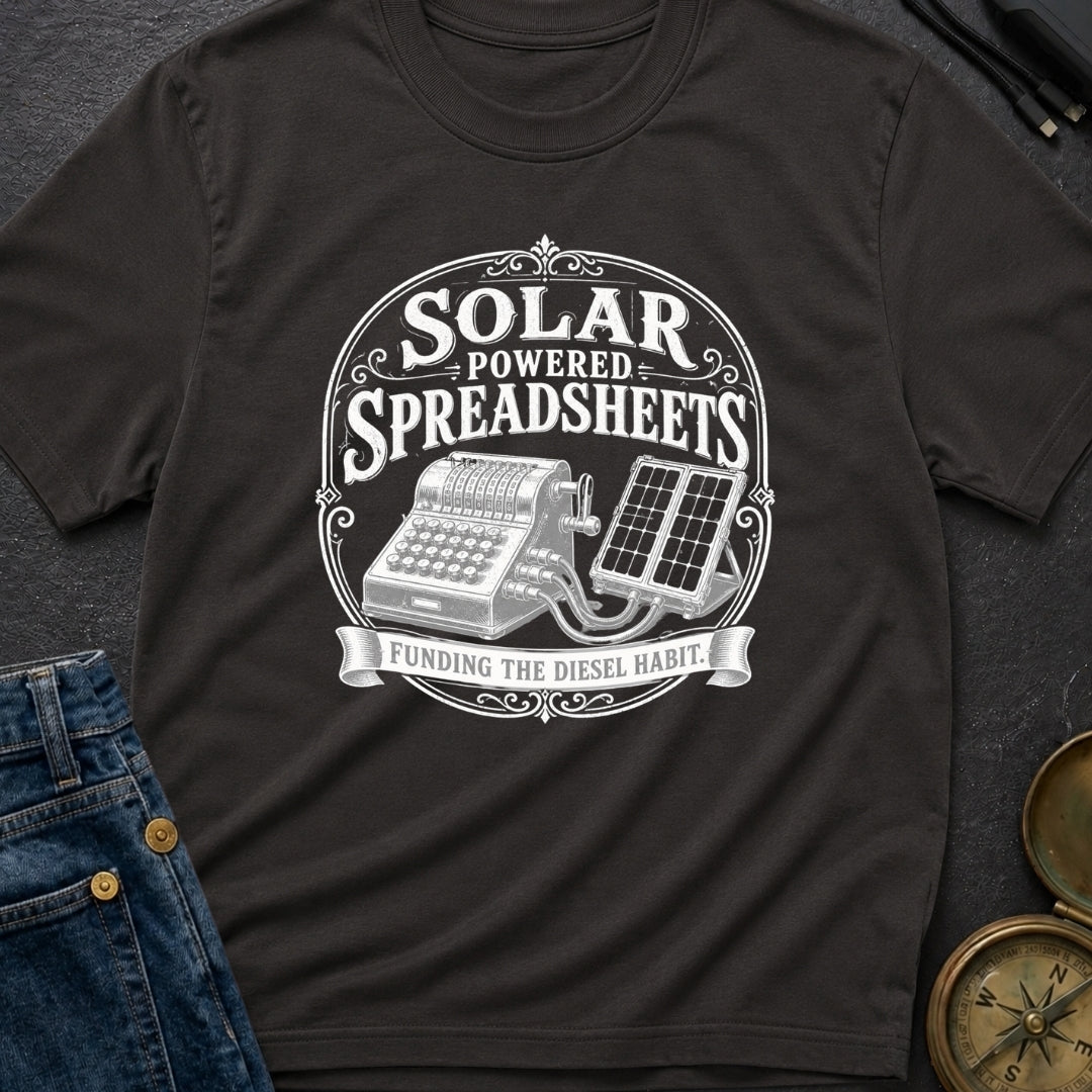 Solar Powered Pivot Tables - T-Shirt