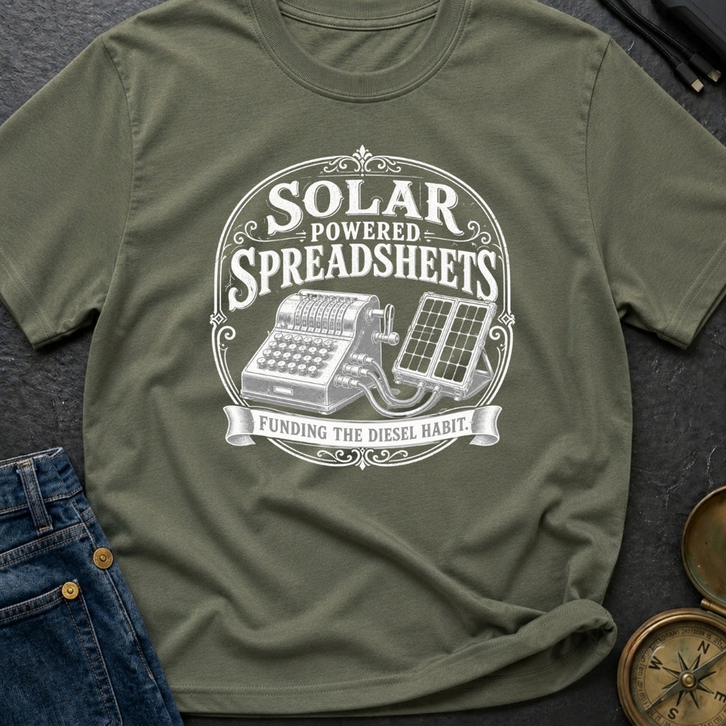 Solar Powered Pivot Tables - T-Shirt