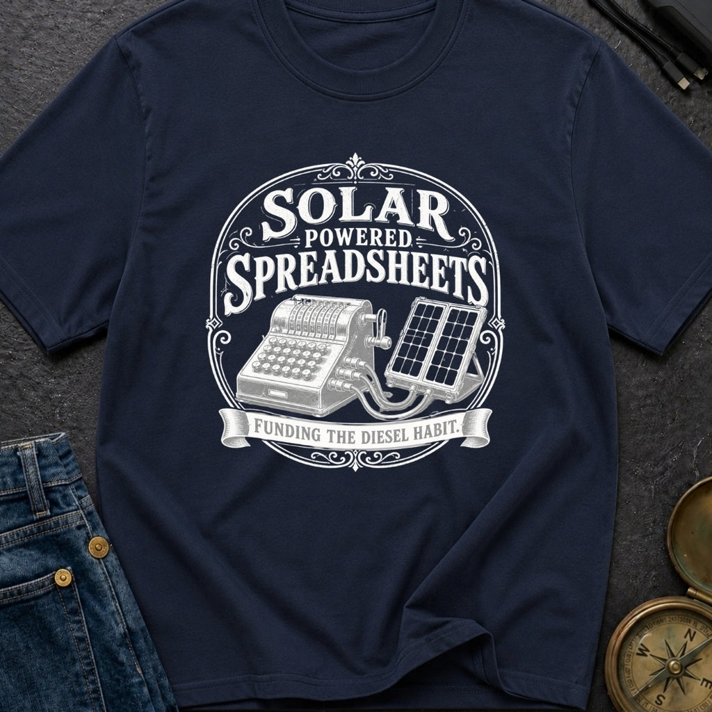 Solar Powered Pivot Tables - T-Shirt