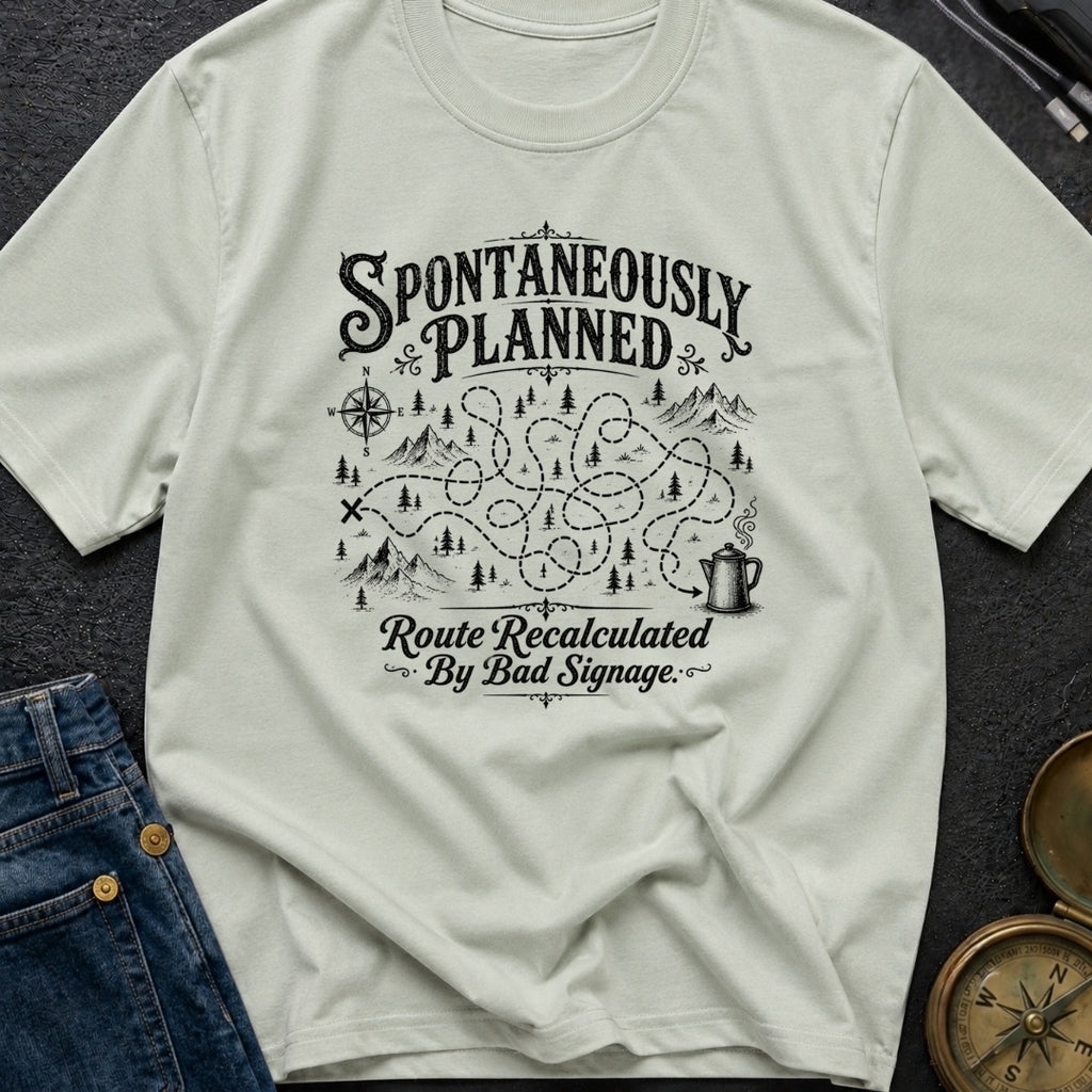 Spontaneous According to Plan - T-Shirt