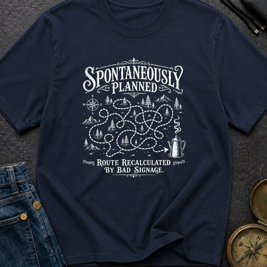 Spontaneous According to Plan - T-Shirt