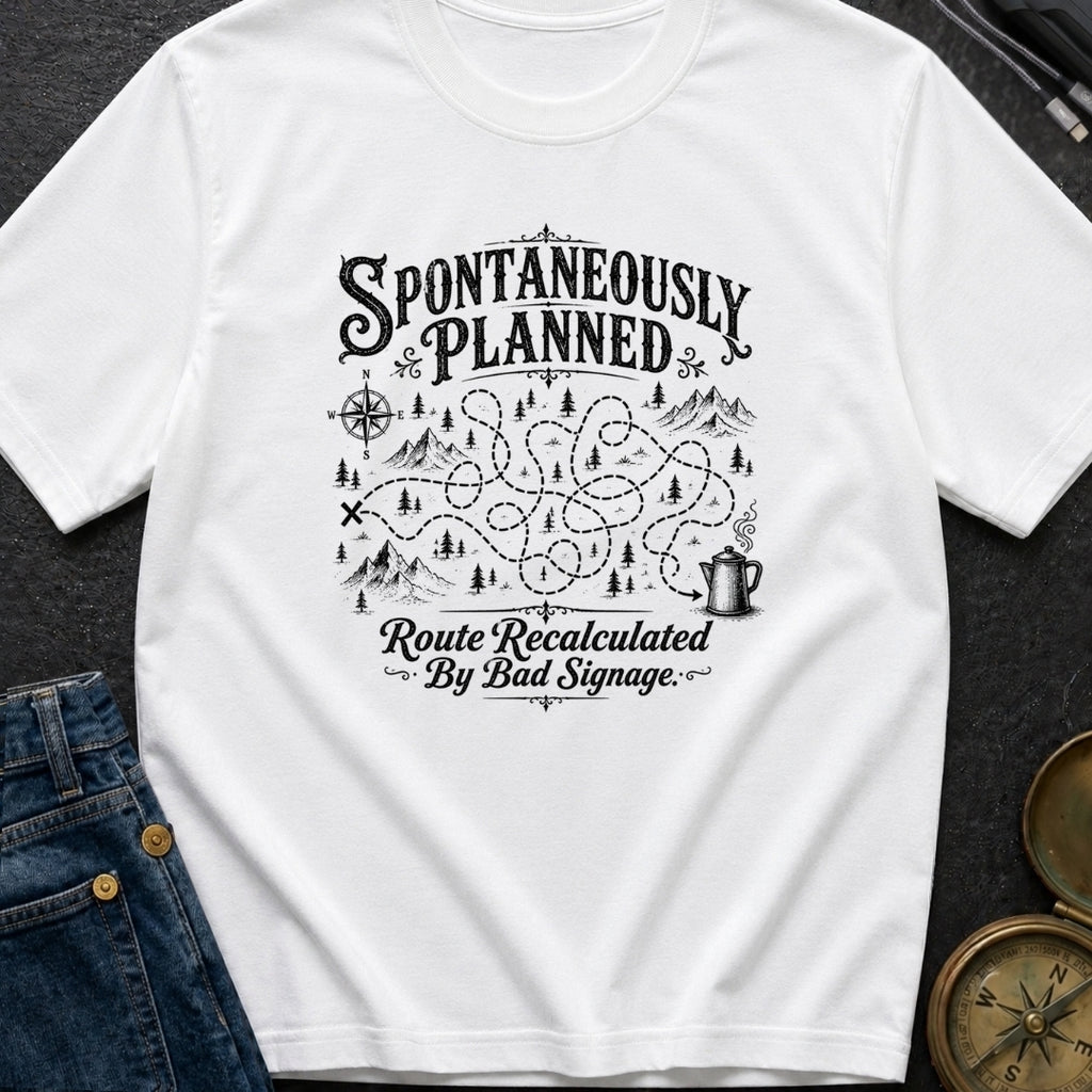 Spontaneous According to Plan - T-Shirt
