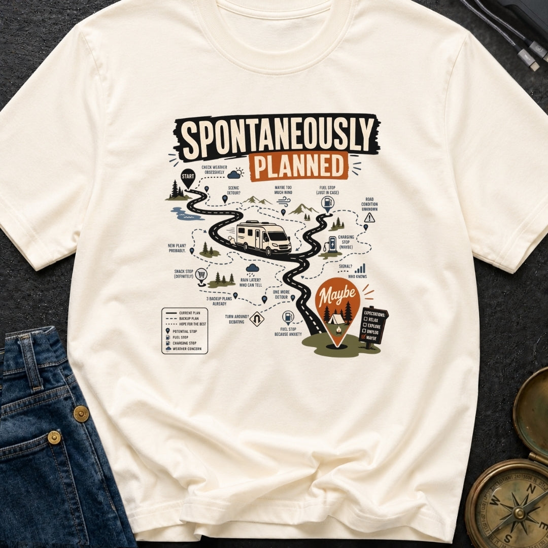 Spontaneously Planned Detours - T-Shirt