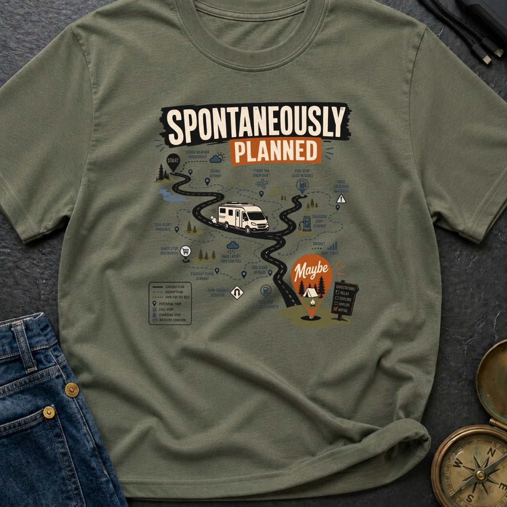 Spontaneously Planned Detours - T-Shirt