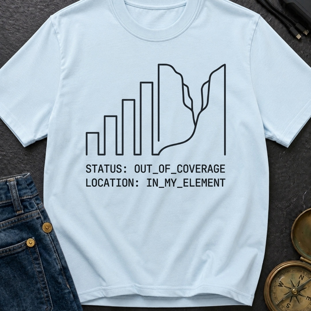 Signal Lost, Adventure On - T-Shirt