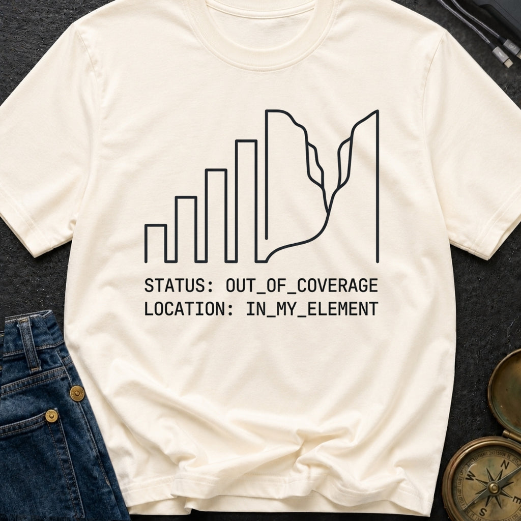 Signal Lost, Adventure On - T-Shirt