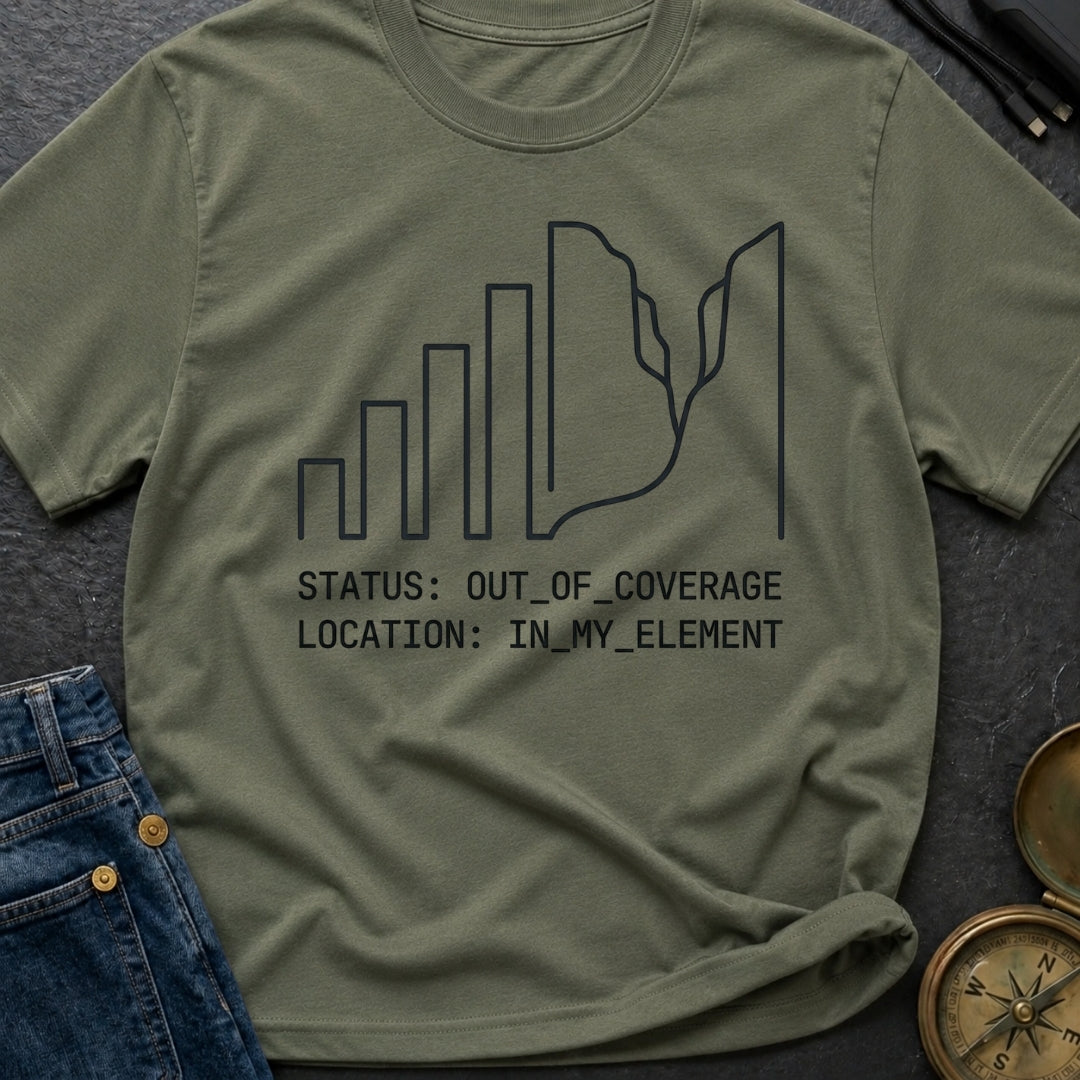 Signal Lost, Adventure On - T-Shirt