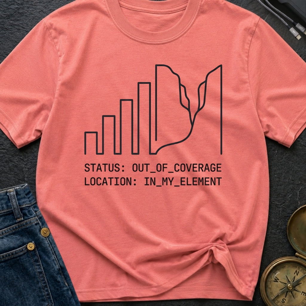 Signal Lost, Adventure On - T-Shirt