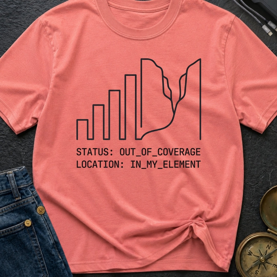 Signal Lost, Adventure On - T-Shirt