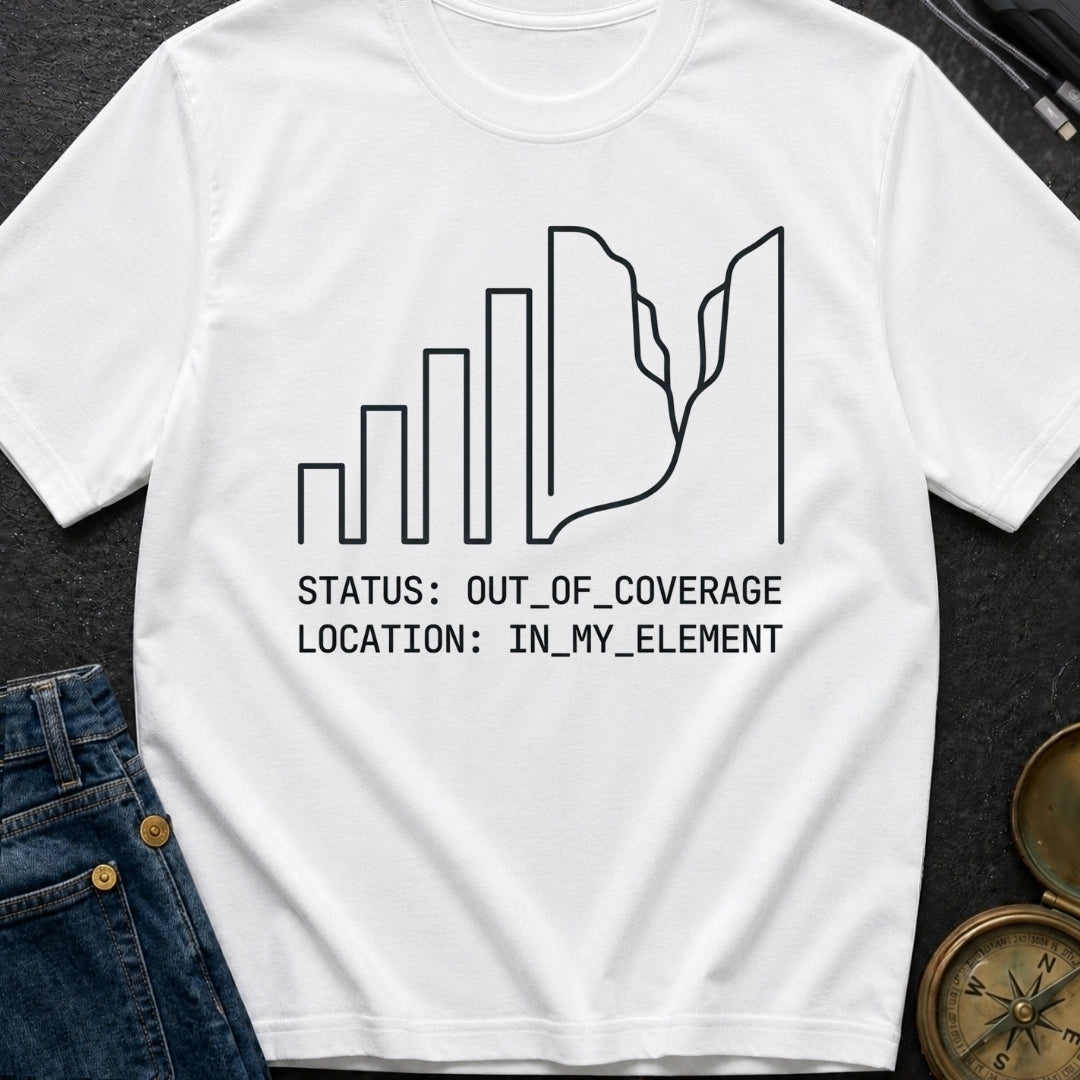 Signal Lost, Adventure On - T-Shirt