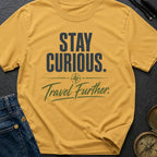 Curiosity Travels Further - T-Shirt