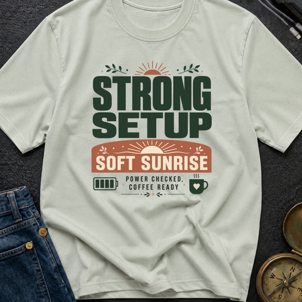 Charged And Caffeinated - T-Shirt