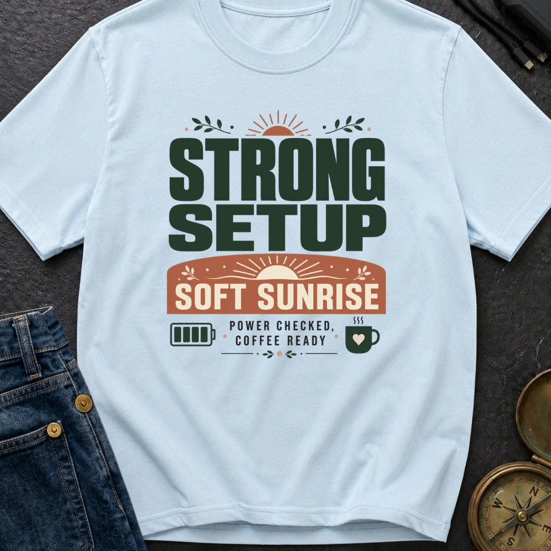 Charged And Caffeinated - T-Shirt
