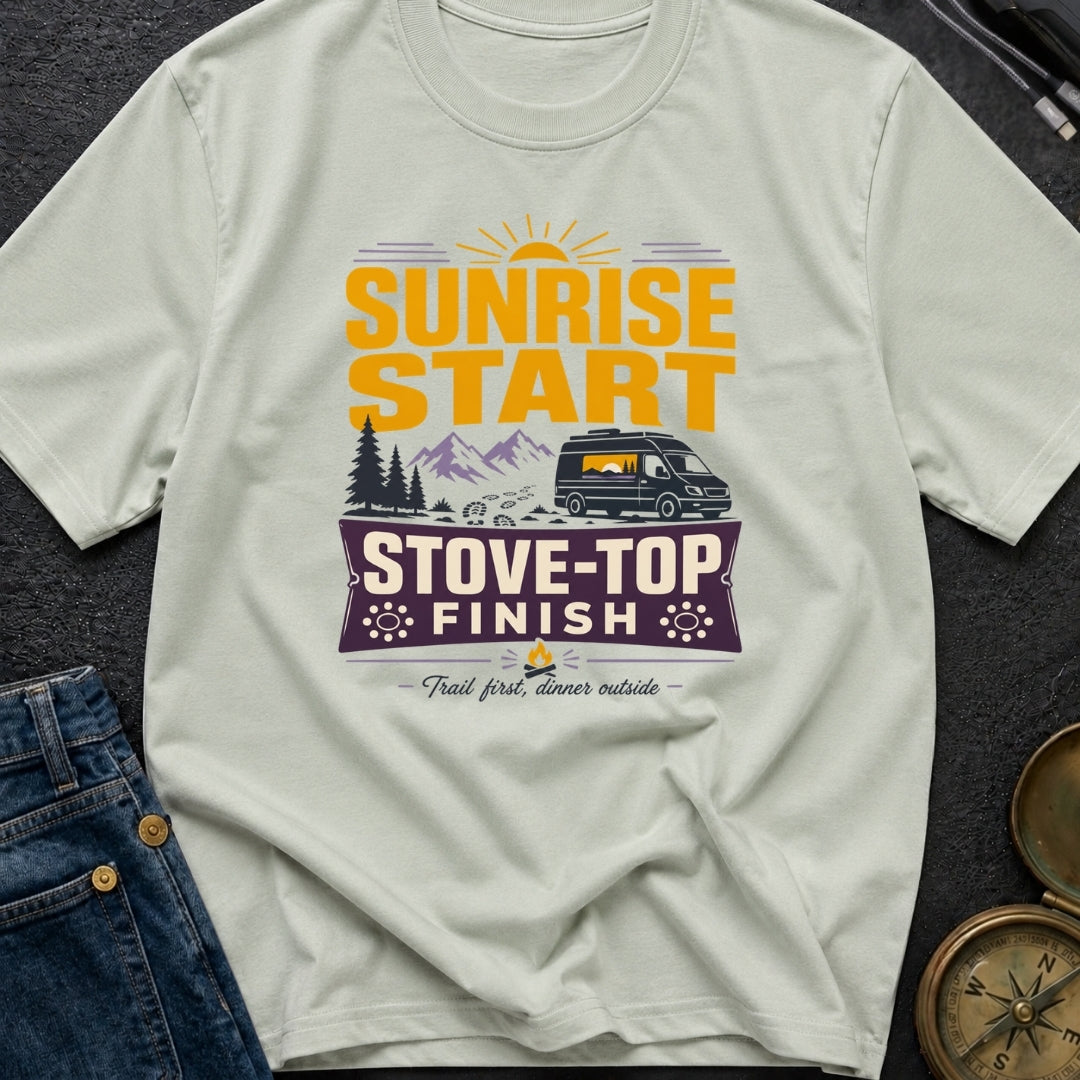 Sunrise To Stove Top - T-Shirt